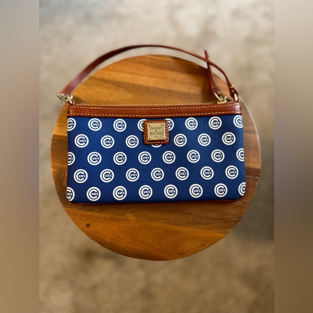 Dooney and Burke Chicago Cubs wristlet
